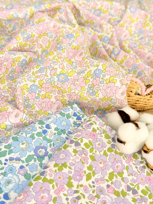 Cotton Twill Pastel Meadow