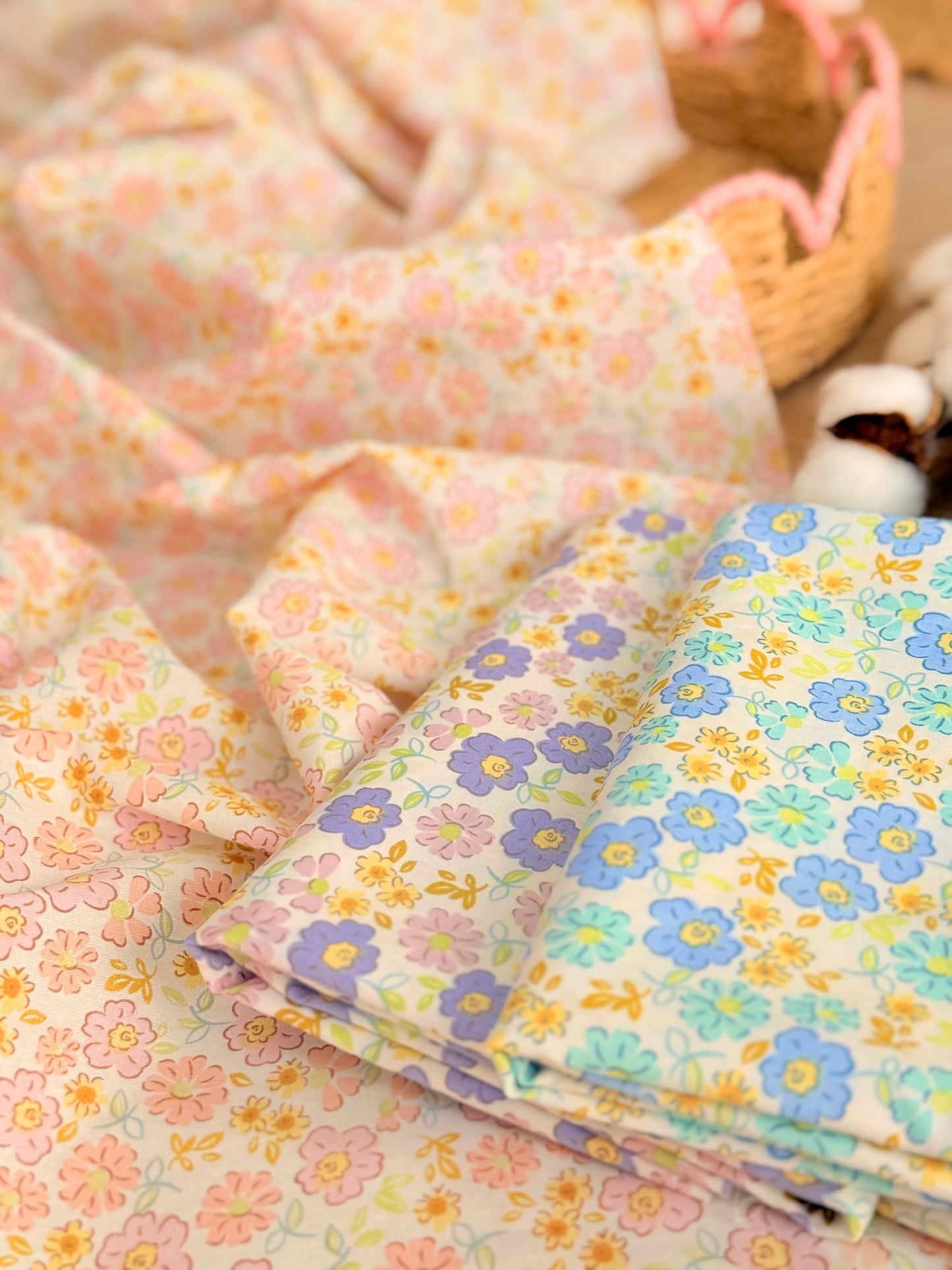 Cotton Twill Daisy Dream