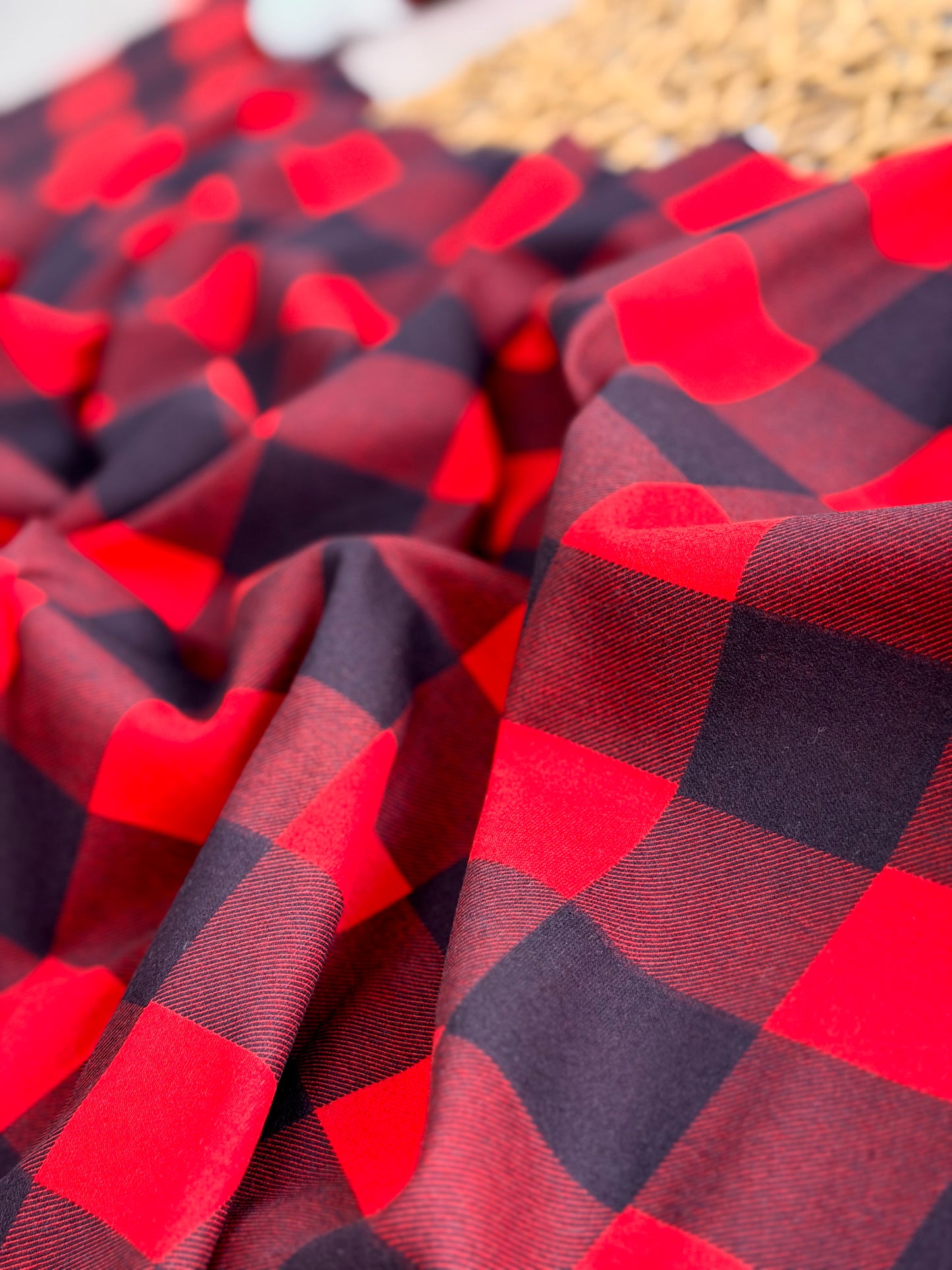 Interlock Buffalo Plaid Red