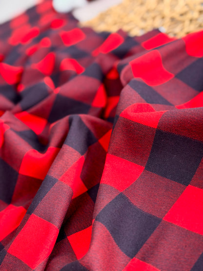 Interlock Buffalo Plaid Red
