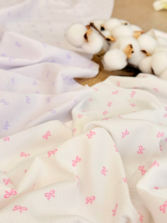 Printed Rib Tiny Ribbons