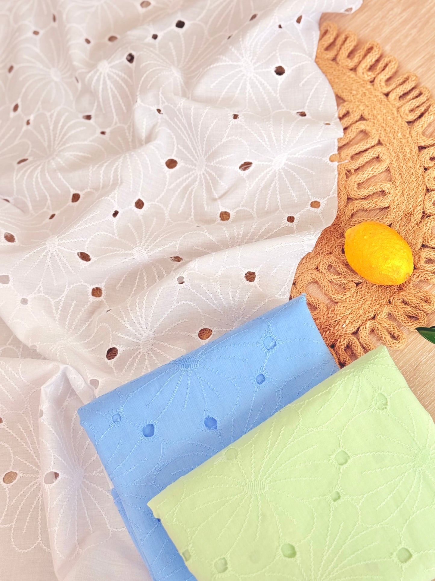 Embroidered Cotton Spring/S55