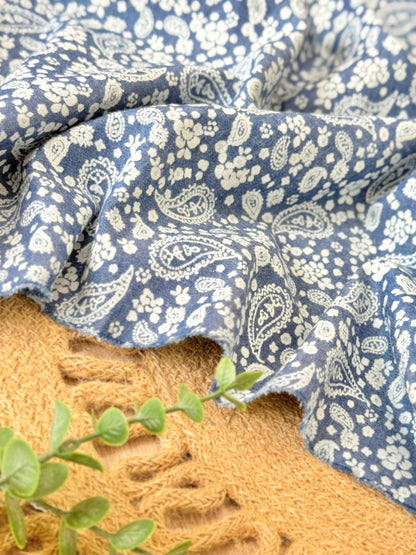 Printed Denim Bandana