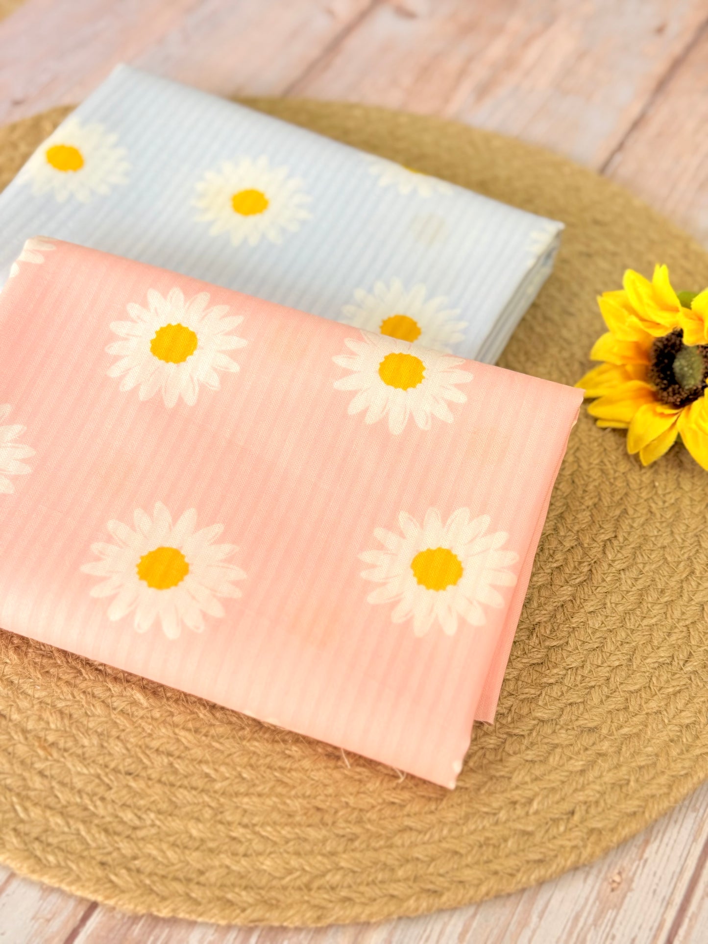 Printed Voile Daisy Daydream