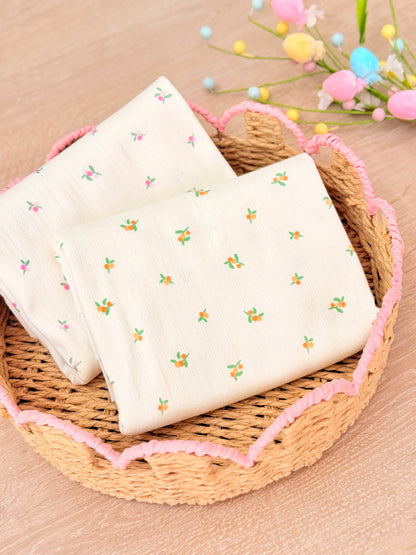 Printed Cotton Jersey Tiny Blossoms