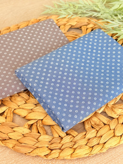 Printed Denim Meadow Dots