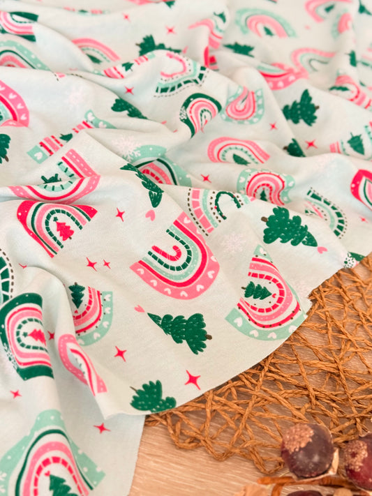 Interlock Christmas Rainbows