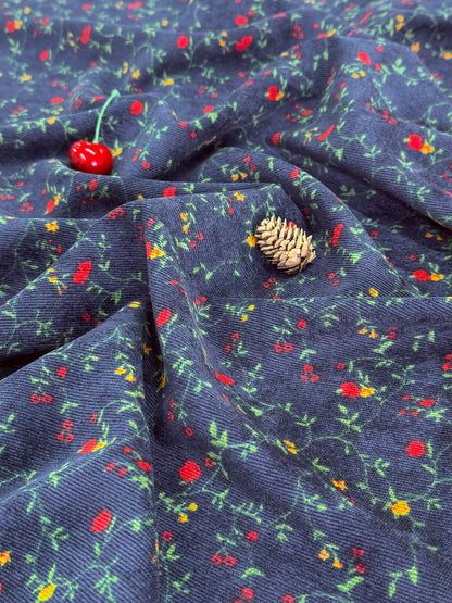 Printed Corduroy Flower 21