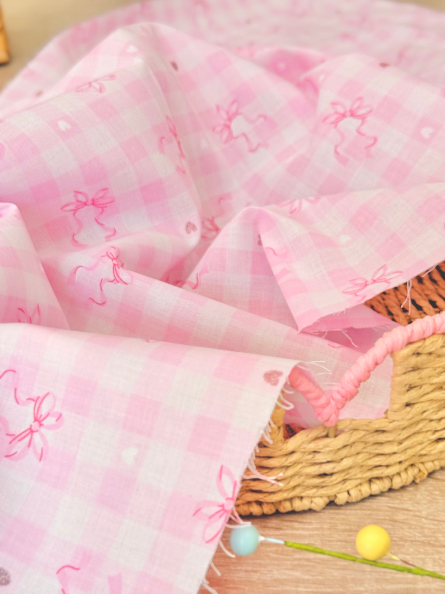 Printed Cotton Shiny Ribbons