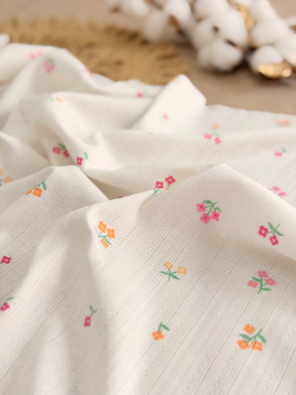 Printed Cotton Jersey Wildflower Sprinkle