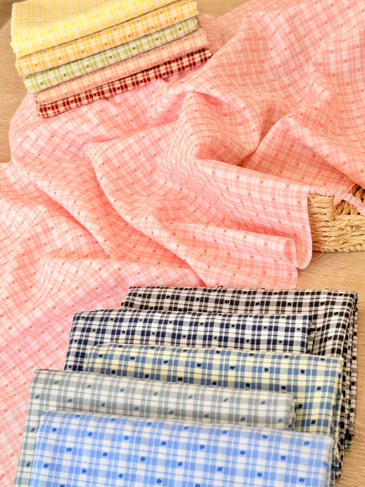 Plumeti Cotton Vichy | Algodón Plumeti
