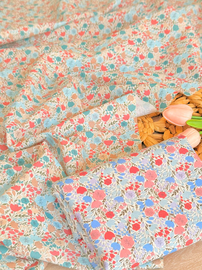 Printed Linen Spring Tapestry