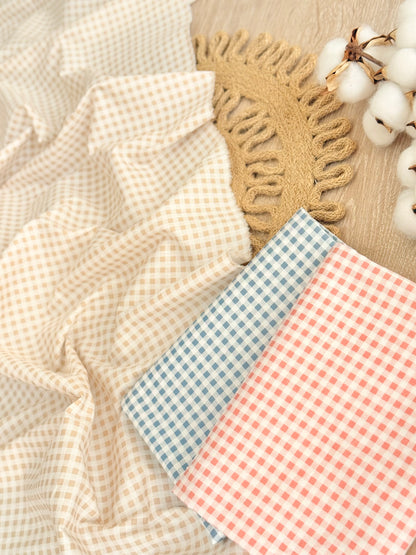 Cotton Twill Pastel Vichy