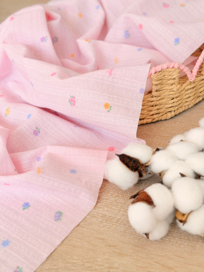 Embroidered Cotton Blossom Kiss