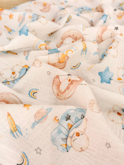Muselina Dreamy Ducks