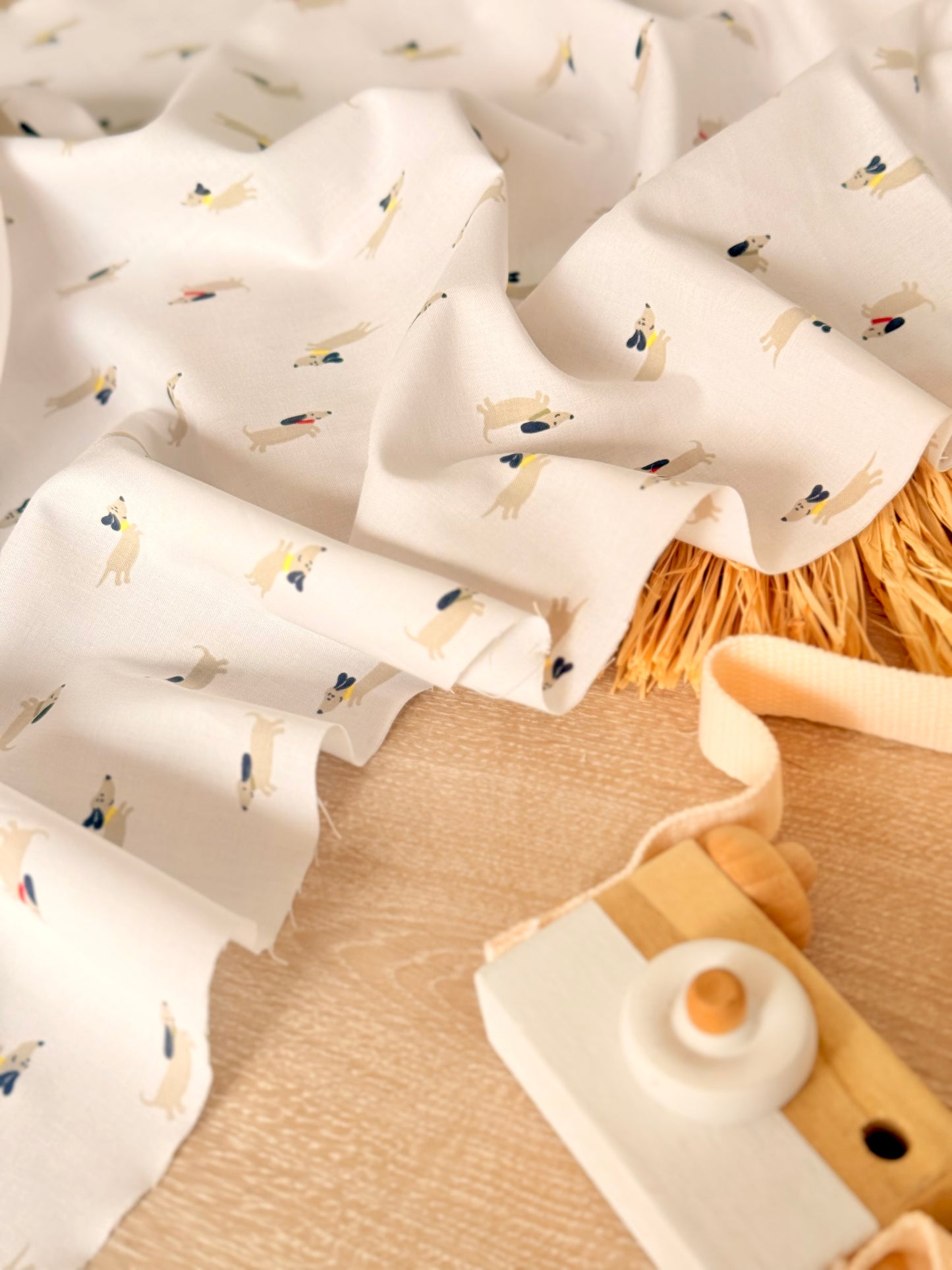 Printed Cotton Little Paws