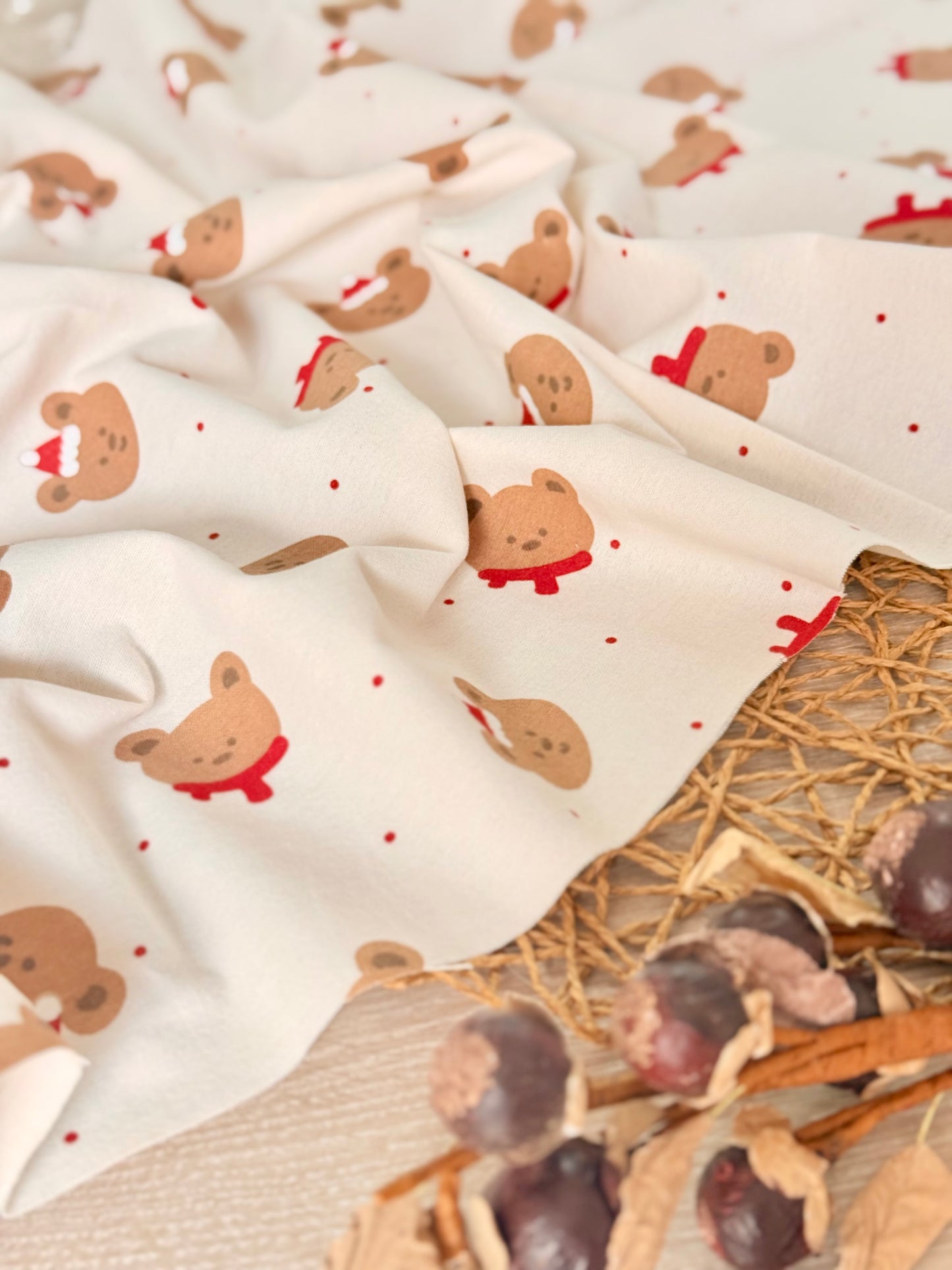 Franela Christmas Teddy