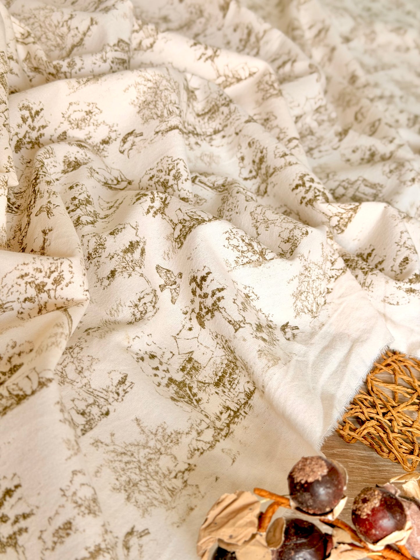 Franela Country Toile
