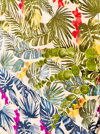 Printed Linen Hawaii Vibes