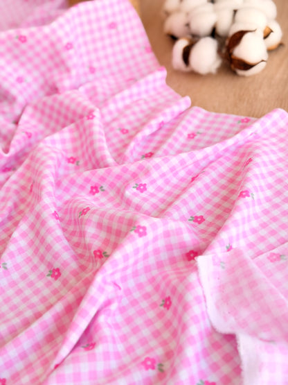 Interlock Gingham Bloom