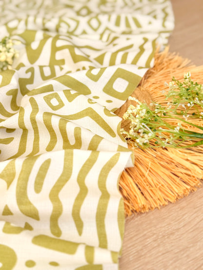 Printed Linen Sahara Flow