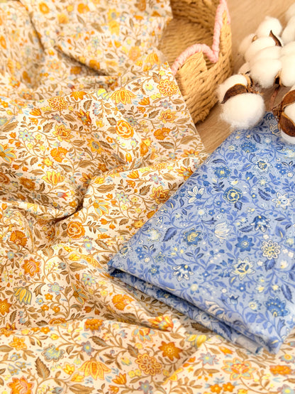 Cotton Twill Autumn Bloom