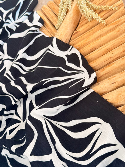 Printed Linen Wild Flow