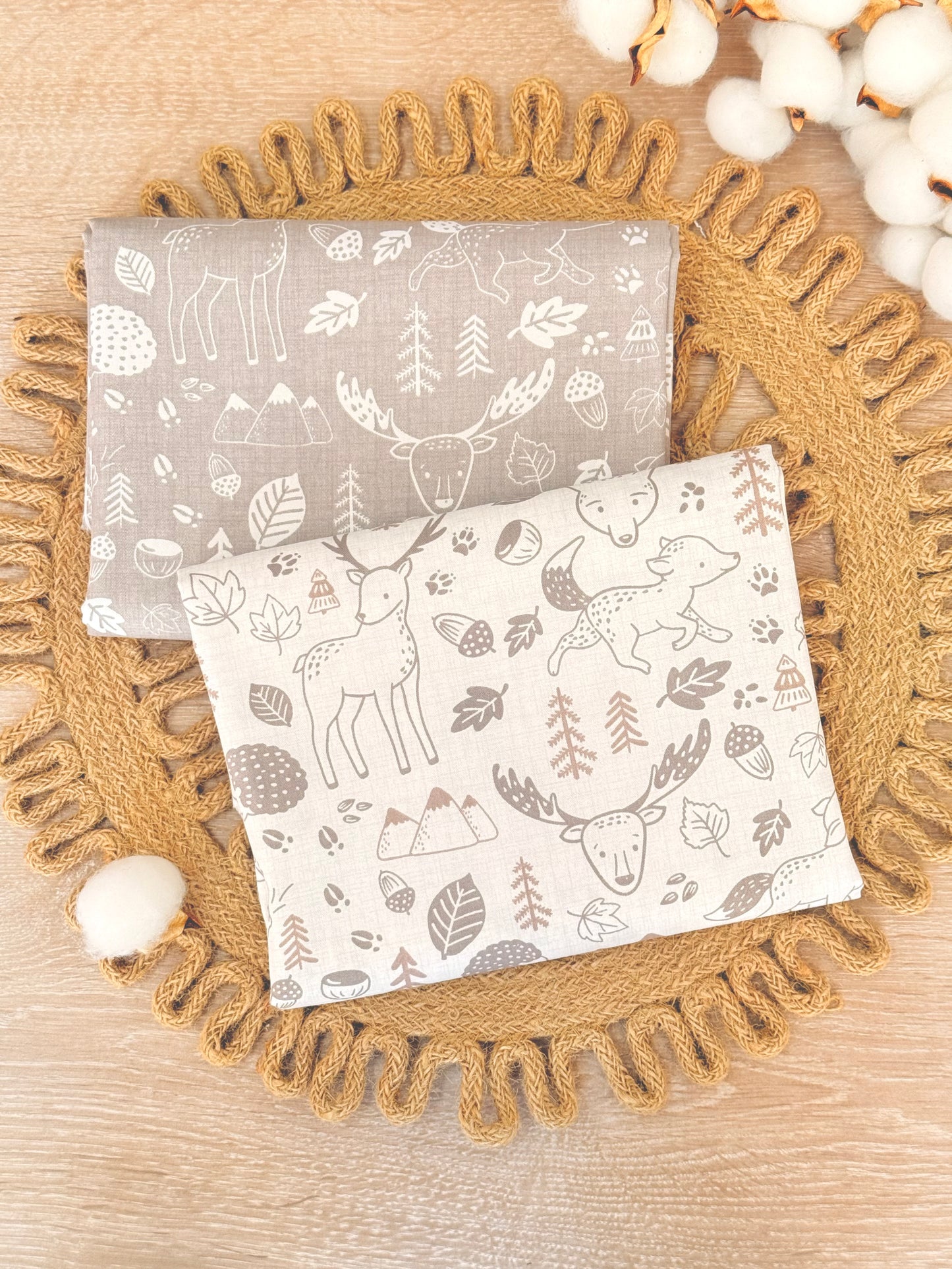 Cotton Twill Woodland Tales