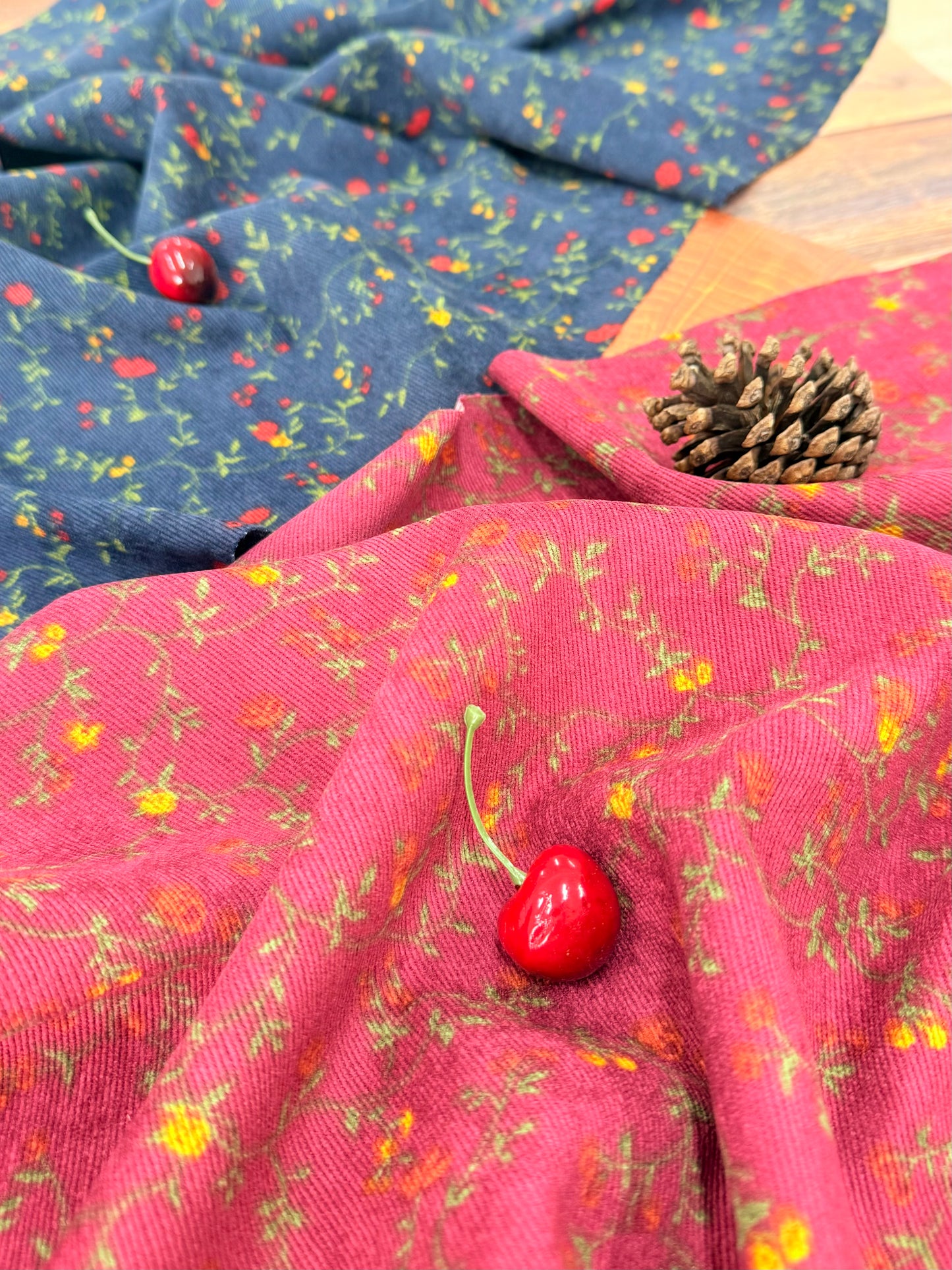 Printed Corduroy Flower 21