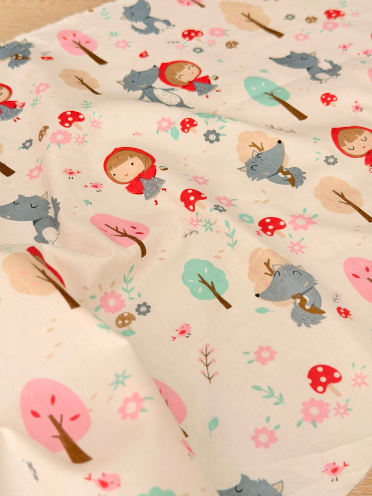 Cotton Twill Little Red Hood