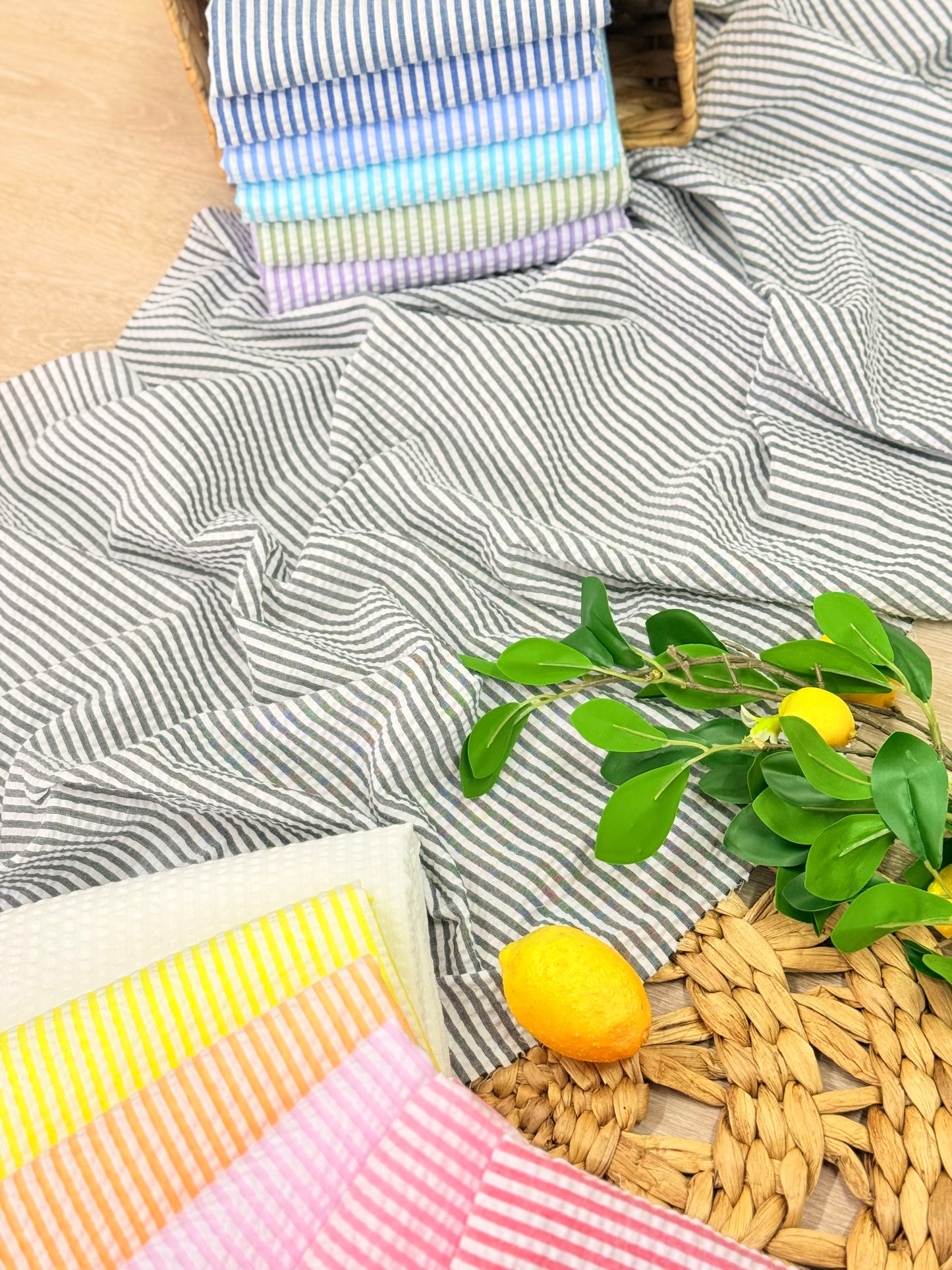 Seersucker Mil Rayas