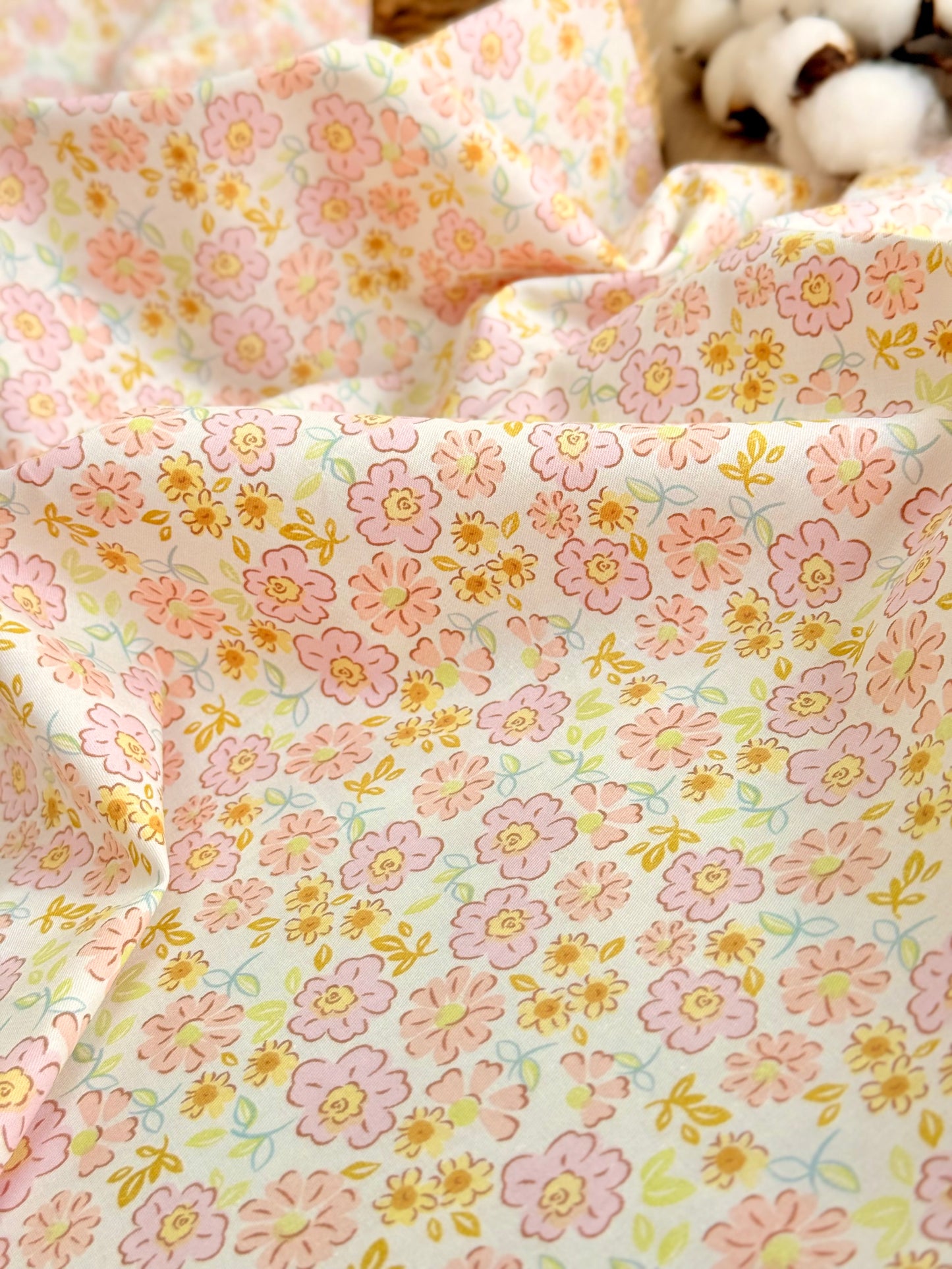 Cotton Twill Daisy Dream