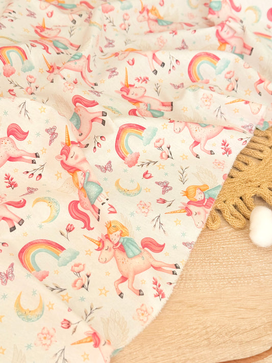 Cotton Twill Dreamy Unicorns
