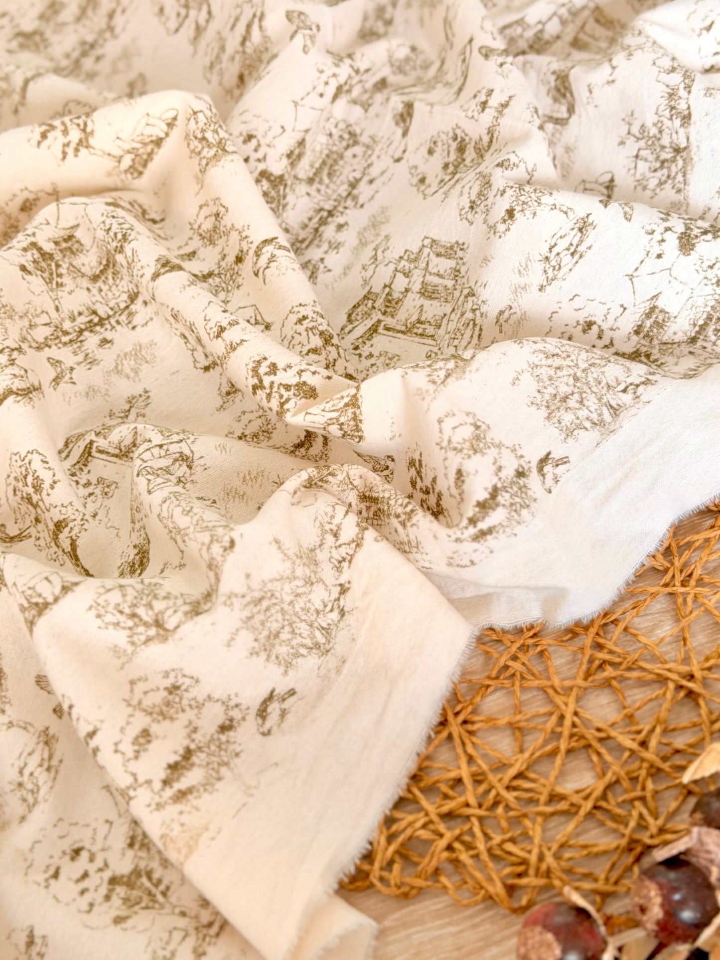 Franela Country Toile
