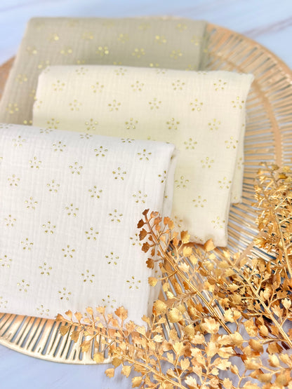 Muselina Foil Golden Petals