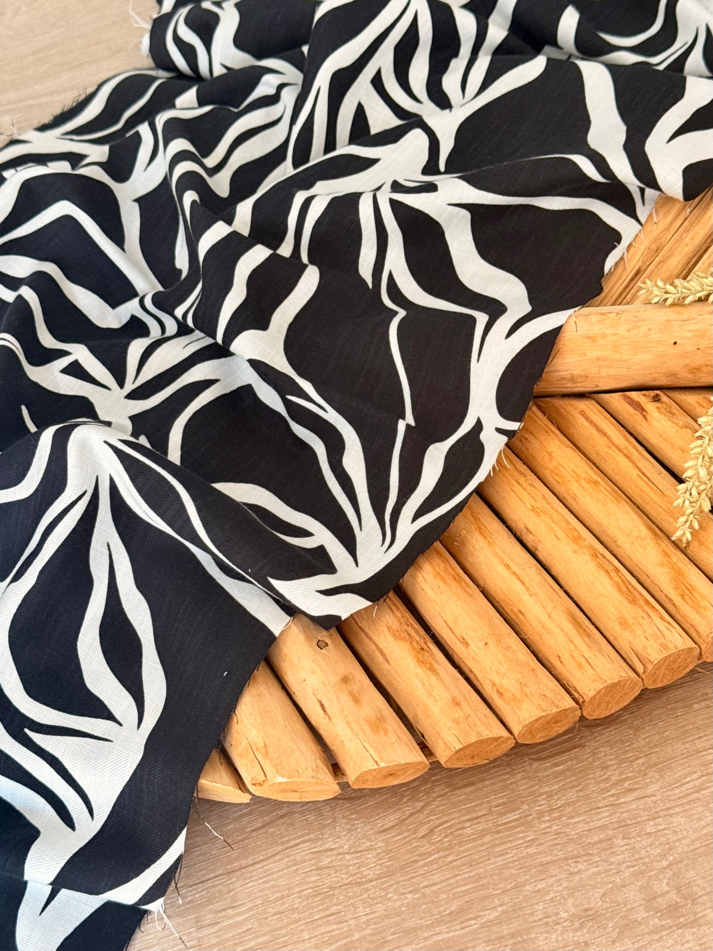 Printed Linen Wild Flow