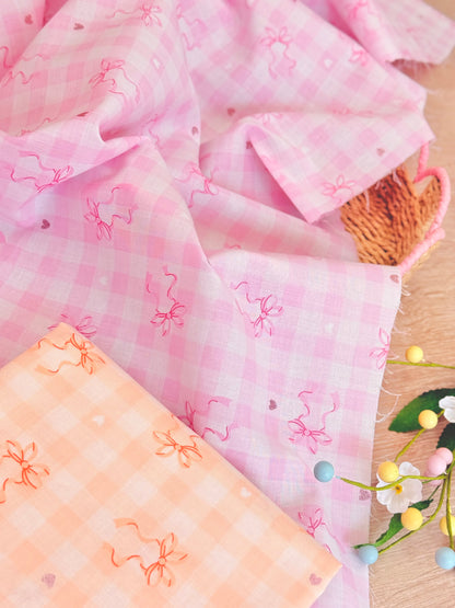Printed Cotton Shiny Ribbons