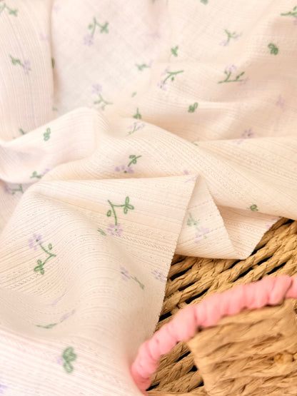 Printed Cotton Jersey Petite Meadow