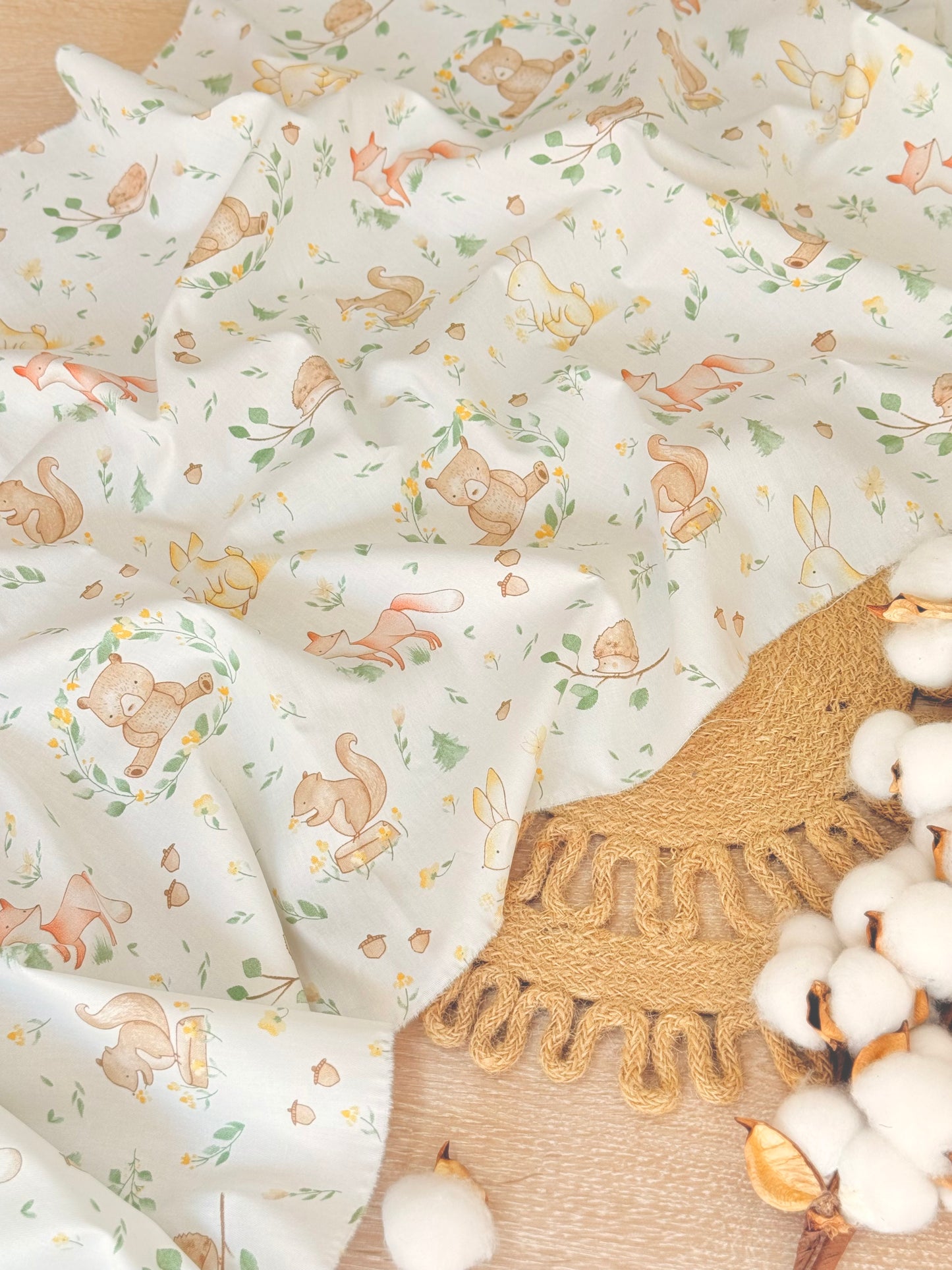 Cotton Twill Little Woodland