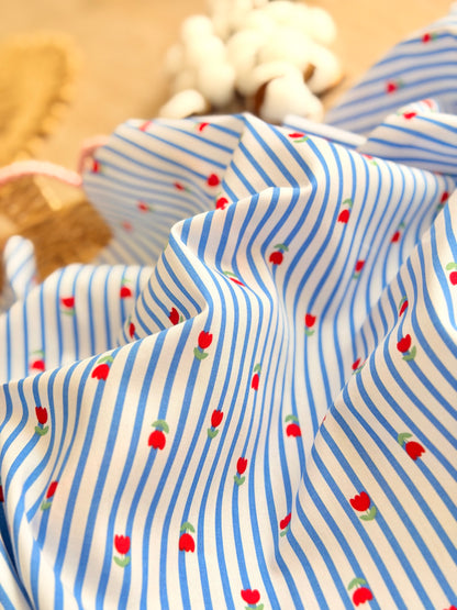 Printed Cotton Tulip Lane