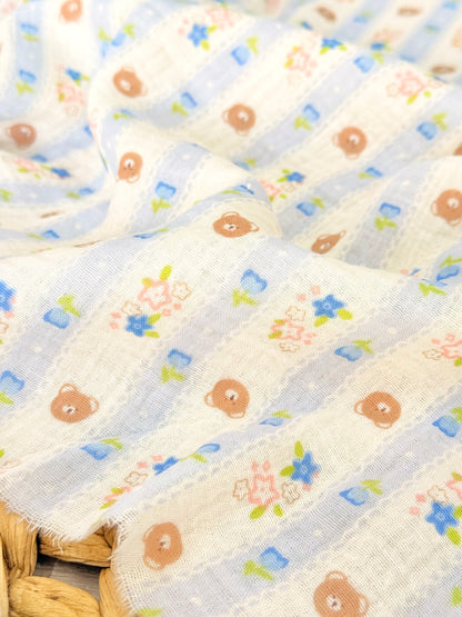 Muselina Blueberry Bears