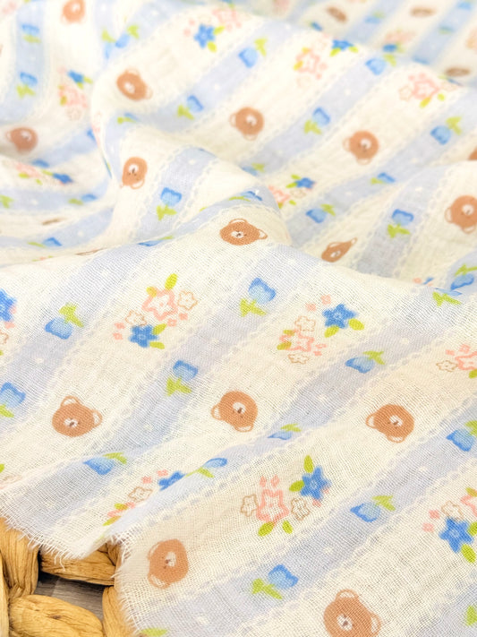 Muselina Blueberry Bears