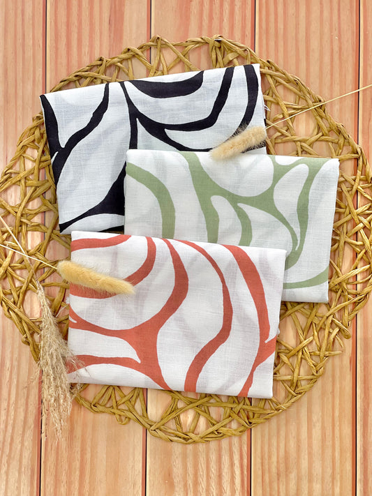 Printed Linen Flow Rythm