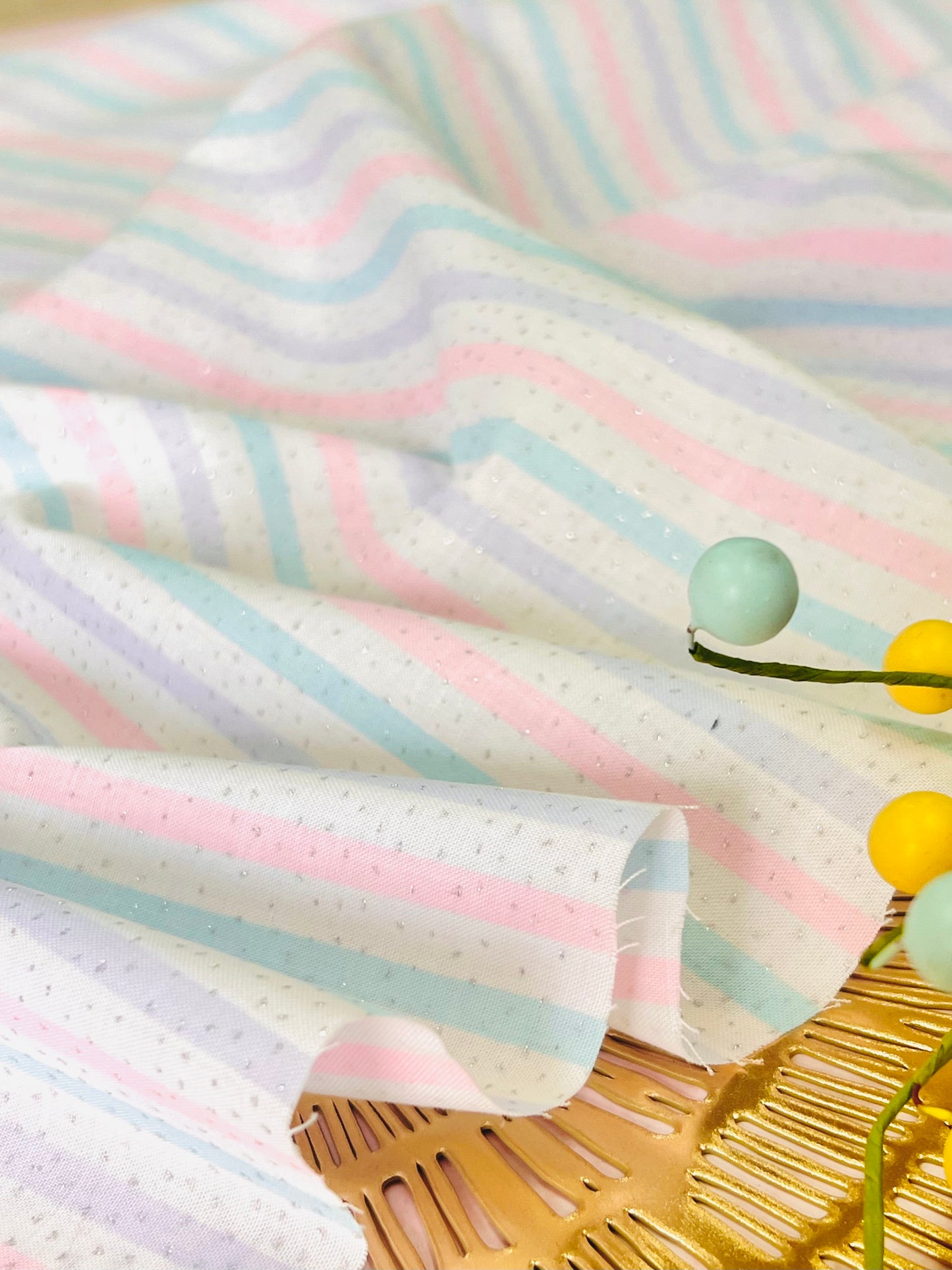Printed Cotton Pastel Whispers