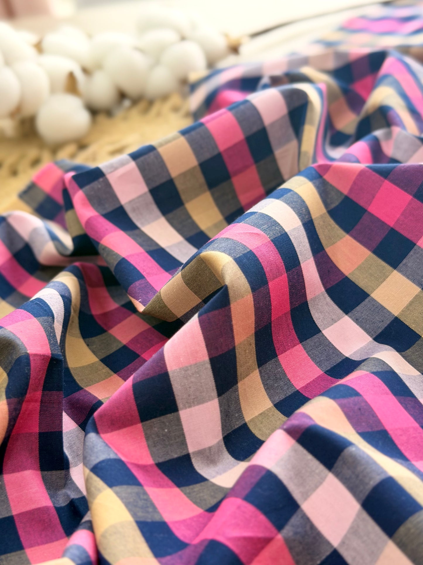 Printed Cotton Berry Picnic
