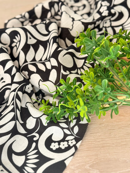 Printed Linen Florentine