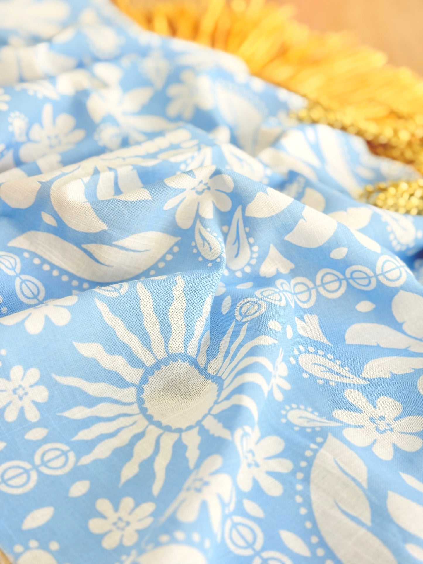 Printed Linen Sunlit Heritage