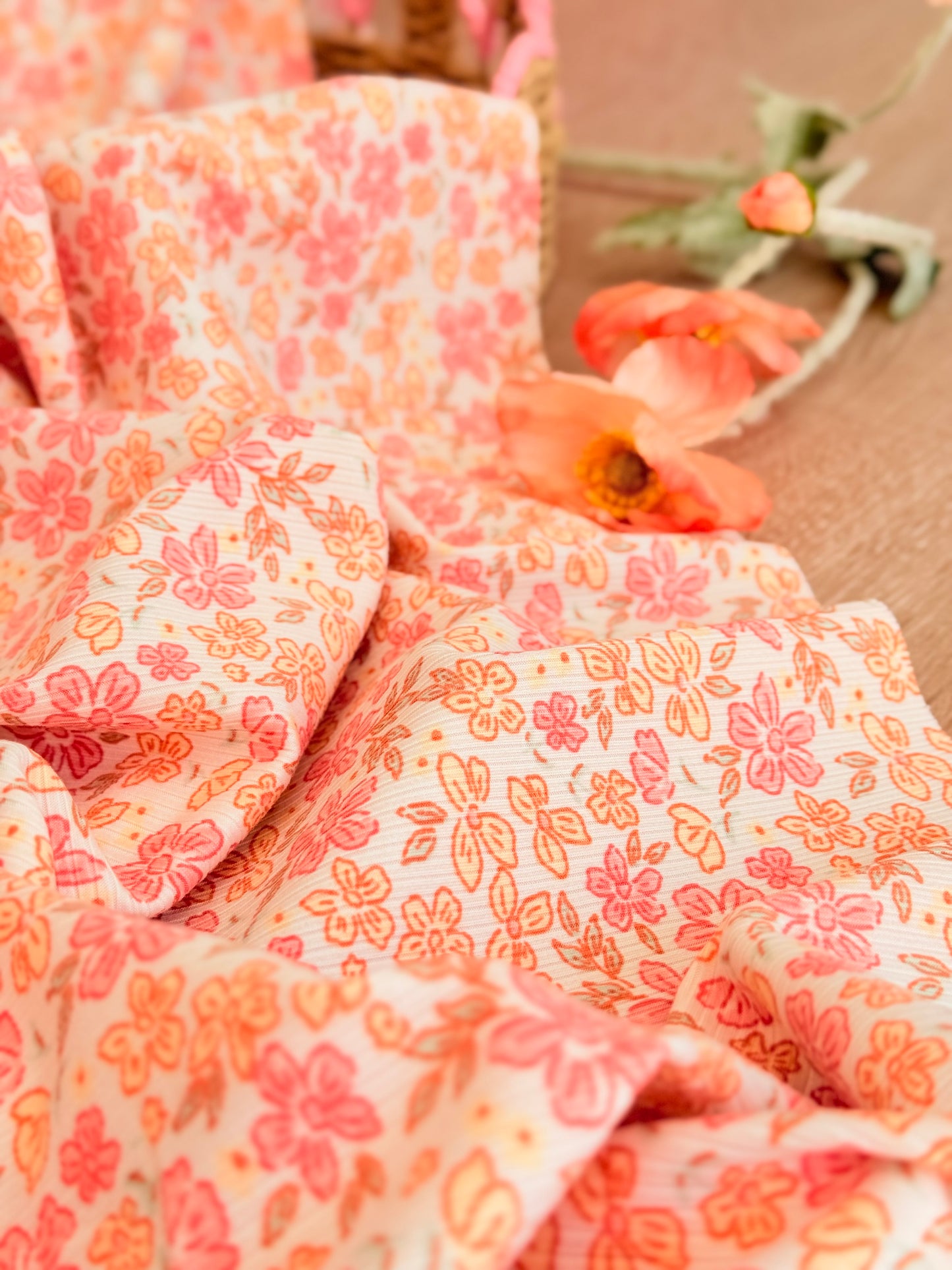 Printed Rib Sunset Meadow