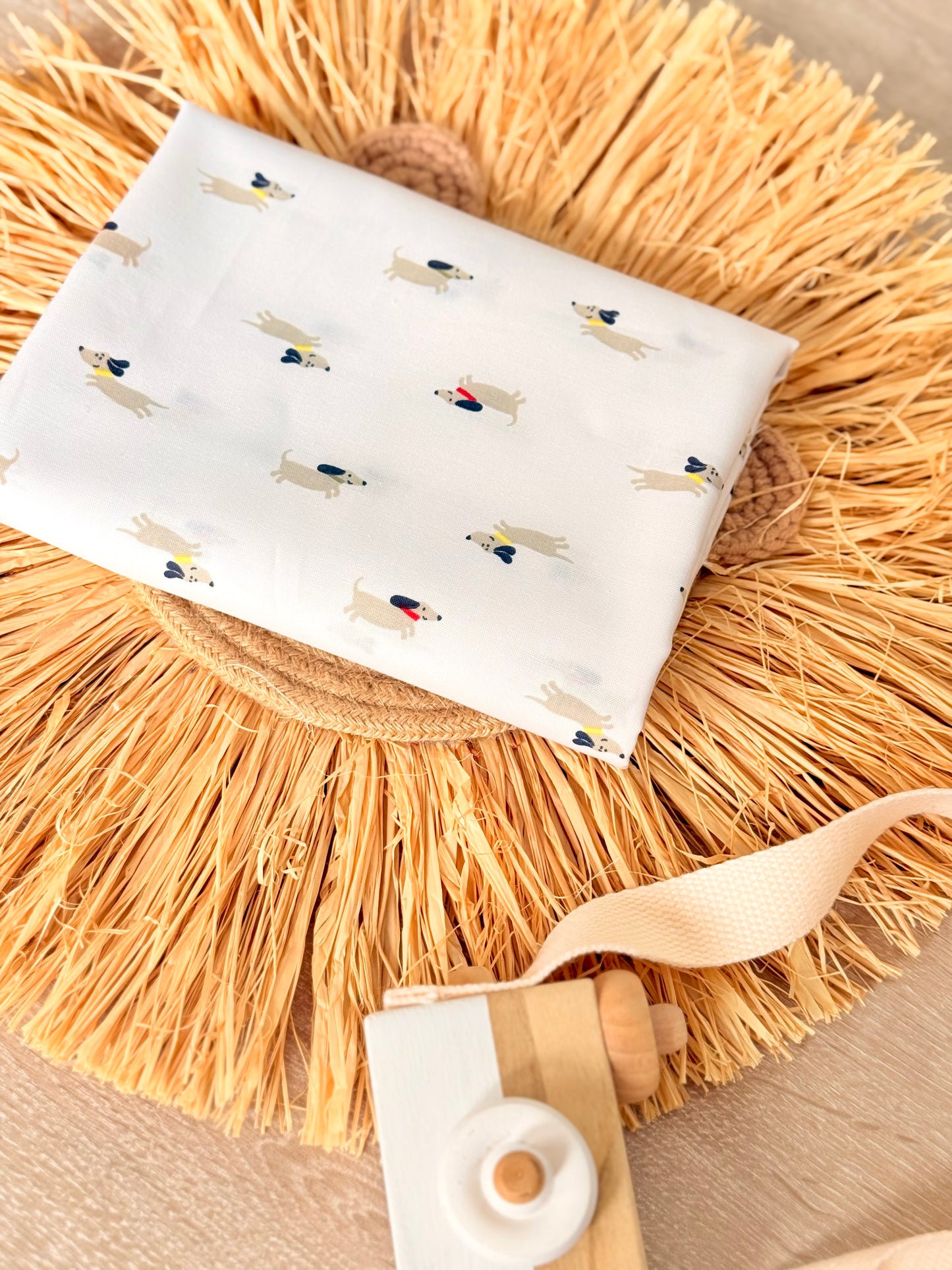 Printed Cotton Little Paws