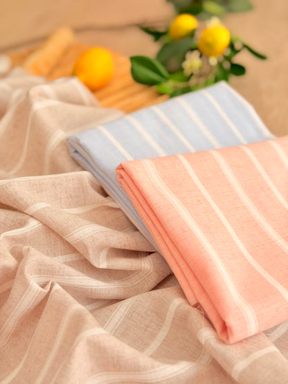 Printed Linen Stripes 21